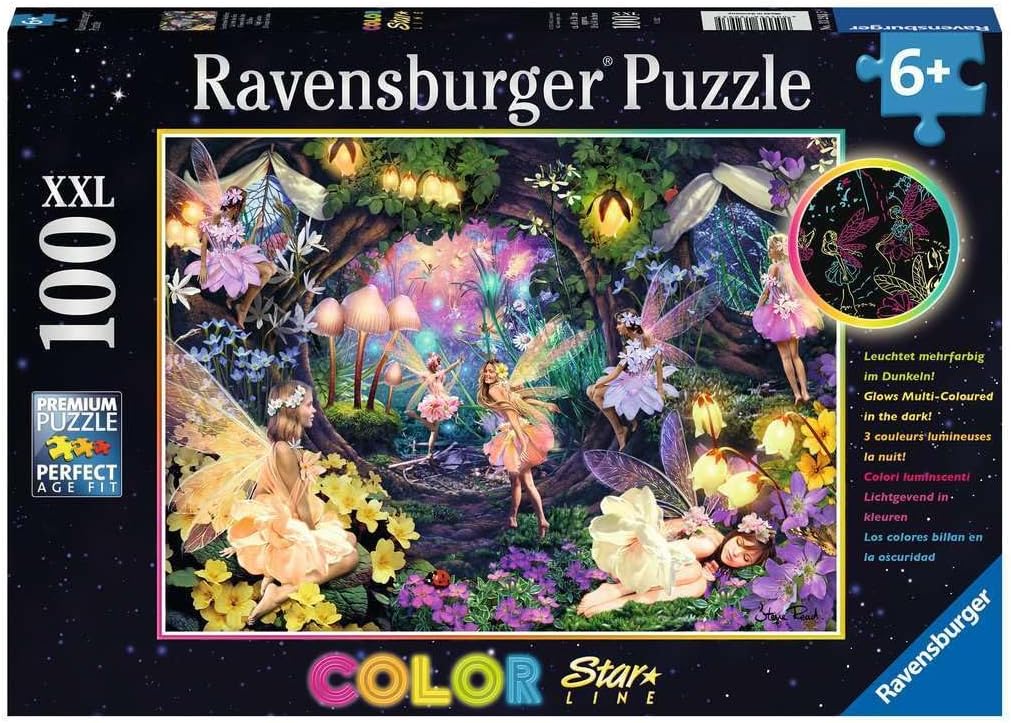 Puzzle Ravensburger Hadas – 100 piezas XXL